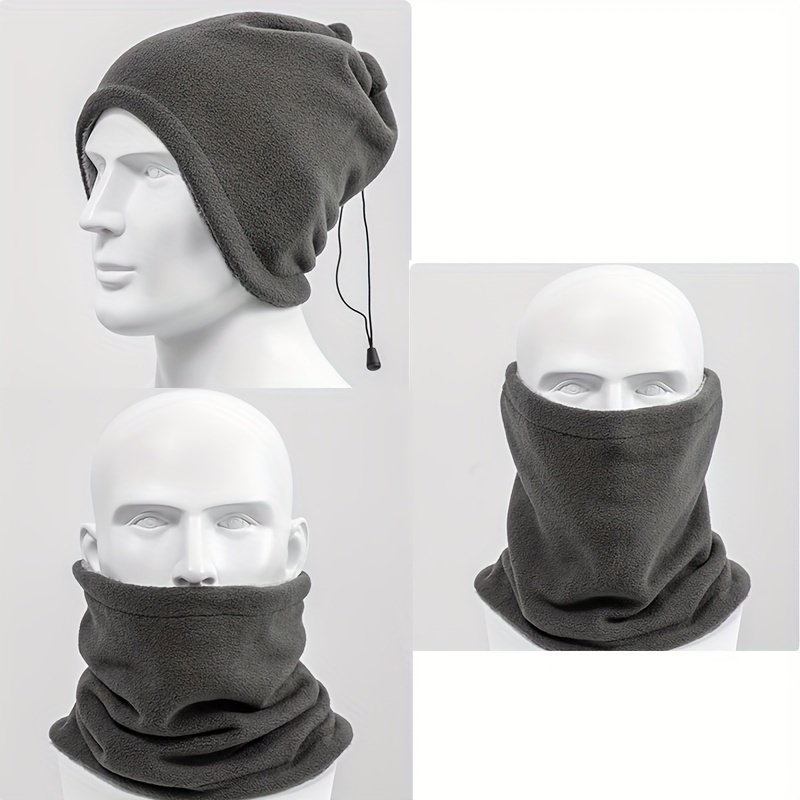1pc Neck Gaiter Ski Scarf, Windproof Face Mask, Winter Scarf for Outdoor Hiking Cycling,Temu