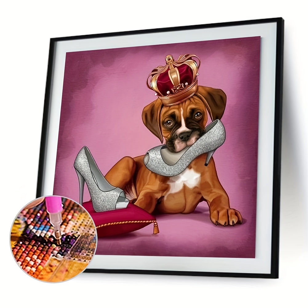 1pc Cartoon Dog Diamond Painting