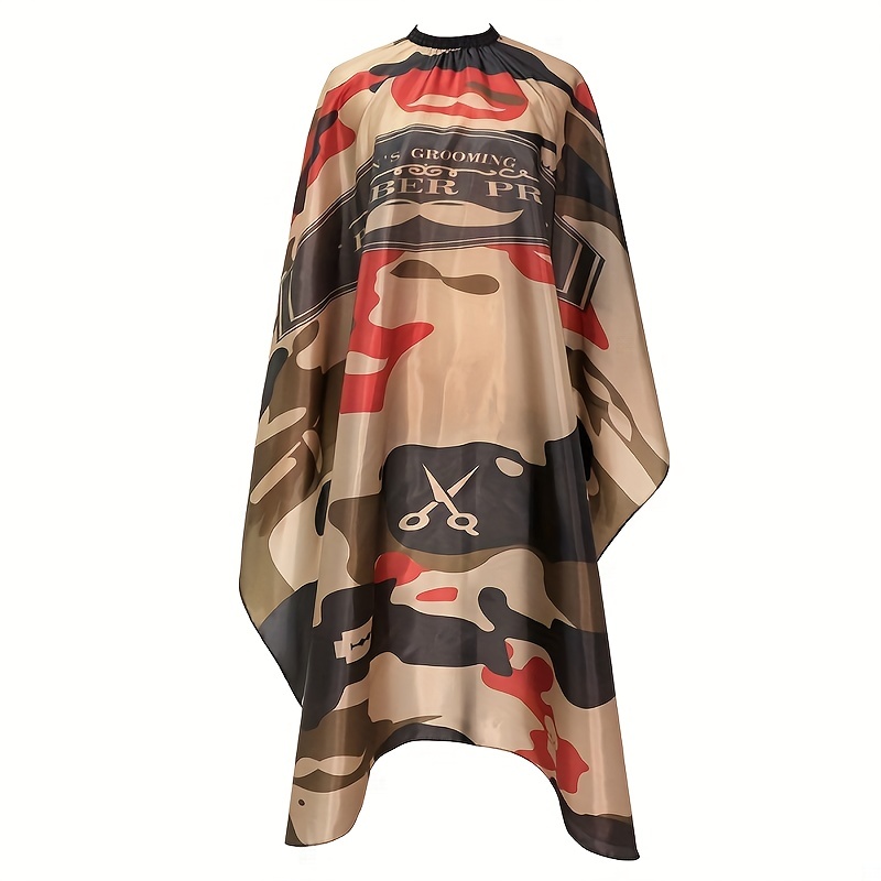  Barber Cape for Adults Haircut Salon Cape with Snaps Waterproof  Hairdressing Stylist Cape Gown -63*56(Camouflage B) : Beauty & Personal  Care