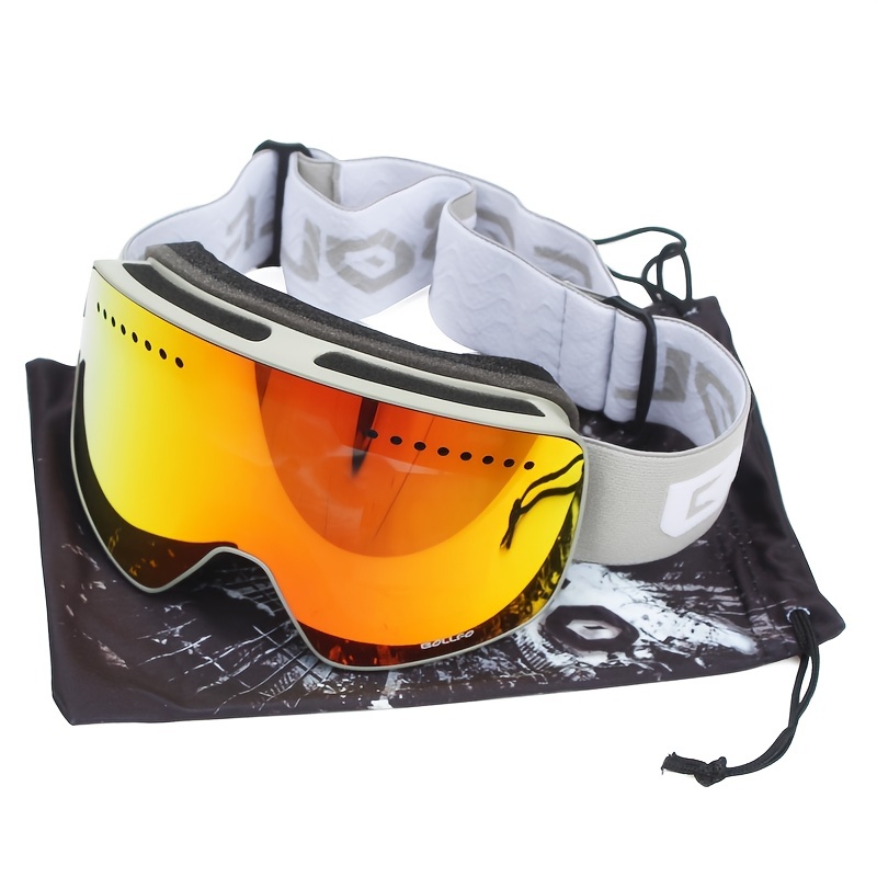 COPOZZ-Gafas de esquí magnéticas para hombre y mujer, lentes de