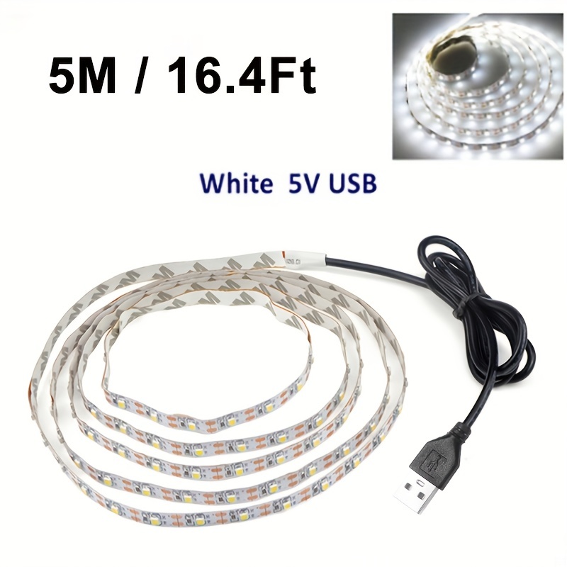 Usb Led Strip Light 1M 2M 3M 4M 5M/Warm White/White/Rgb 2835 Backlighting  Decorative Lights