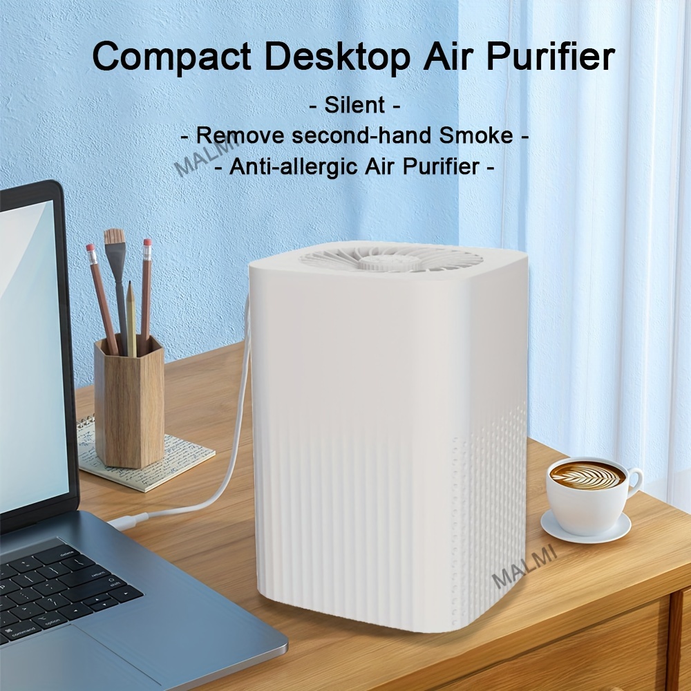 Levoit Air Purifier Core Mini, True HEPA Compact Desktop Air Cleaner with  Aroma