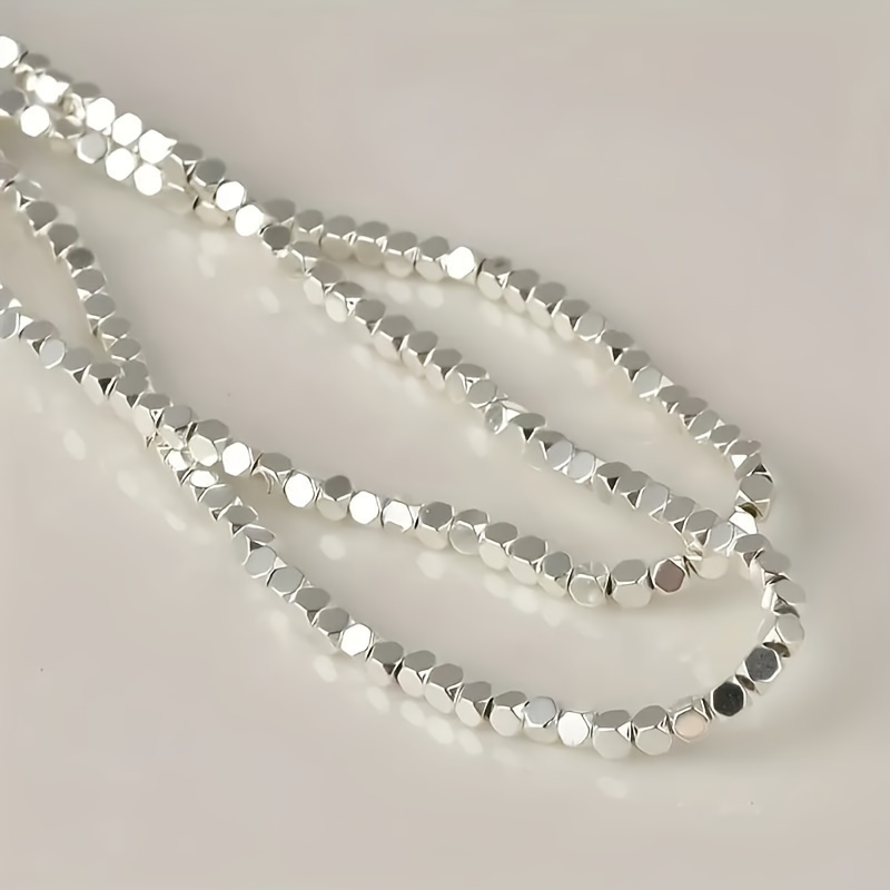 Hematite Spacer Stone Square Loose Beads | eBay