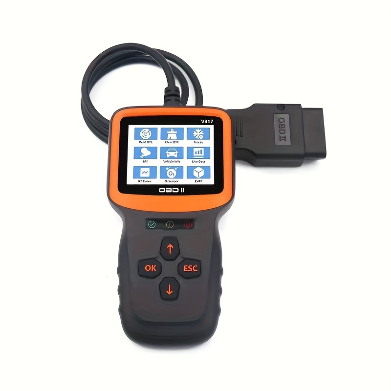 LOERUMG OBD2 Scanner Diagnostic Tool, Engine Code Reader, Enhanced  OBDII/EOBD Automotive Fault Code Clearing, I/M Readiness - Scanner Tool  Suitable