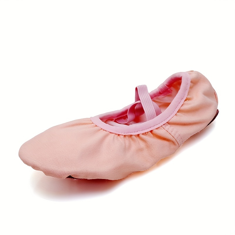 Trendy Elegant Glitter Ballet Shoes For Girls Comfortable - Temu