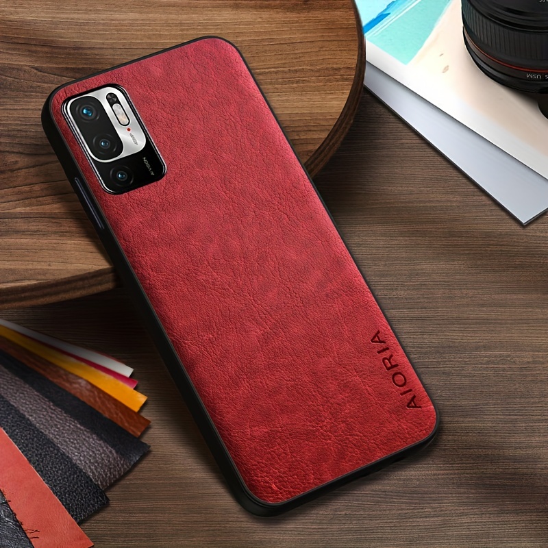 Case For Xiaomi Redmi Note 9 Pro Funda Cuero Sintético Lujo - Temu Chile