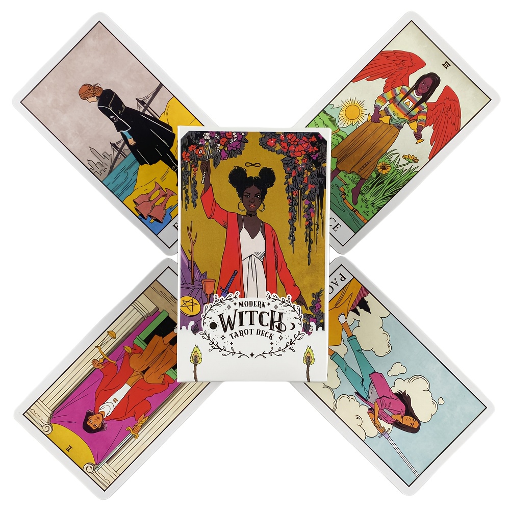 Le Jeu De Cartes Modern Witch Tarot Le Guide Du Jeu De Cartes La