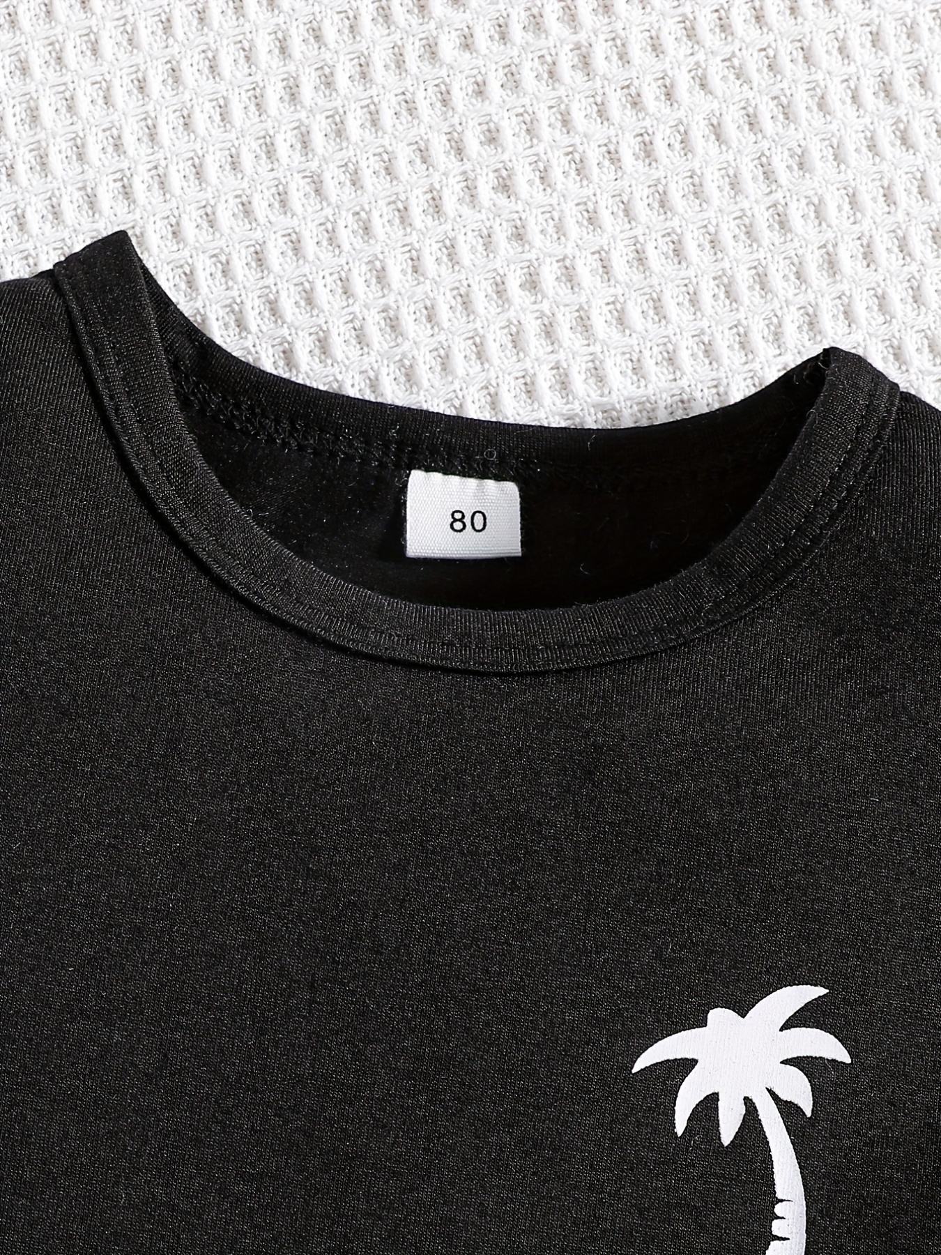 block logo-print T-shirt, Palm Angels