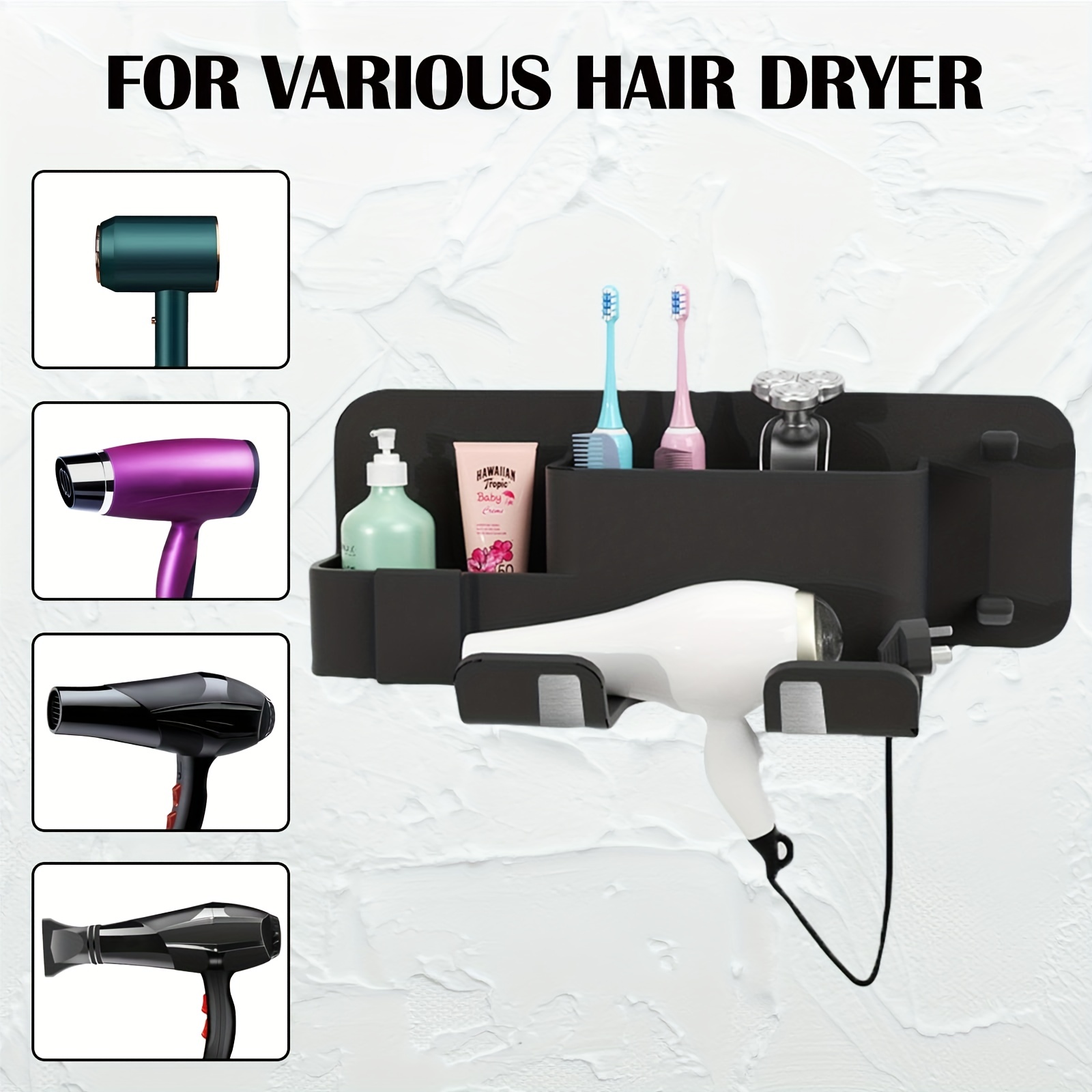 TheLAShop Hair Tool Organizer with Outlets Stand