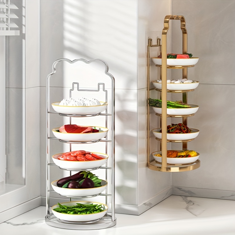 1 soporte Platos Hogar Organizador Armario Vertical - Temu Mexico