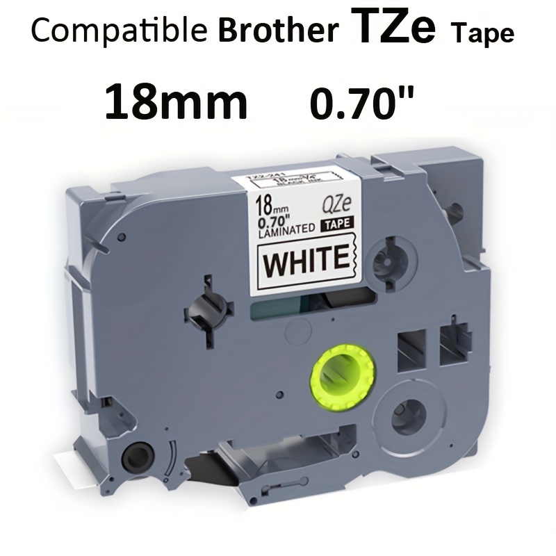 Recharge pour étiqueteuse Brother P-Touch Label Tape 12 mm 0,47