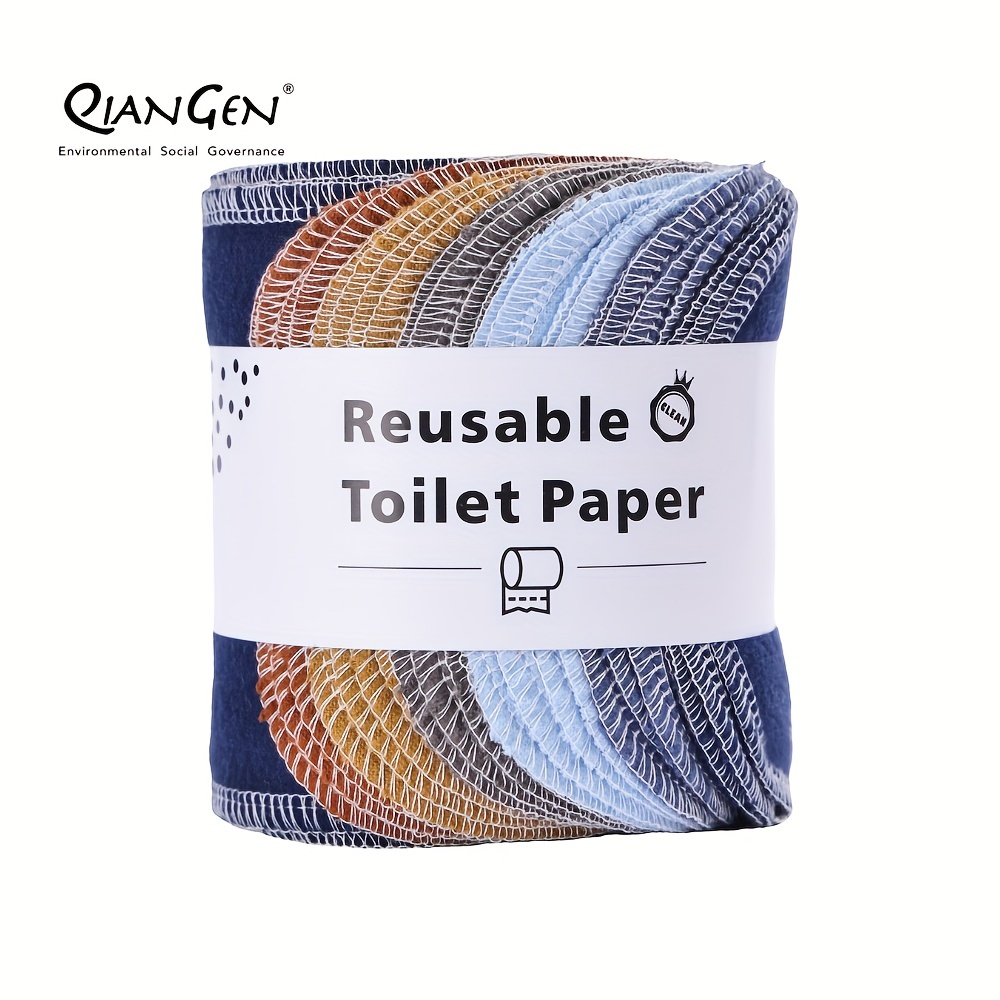 RAINBOW Paperless Towel 100% Reusable Cotton Flannel, Kitchen Hand