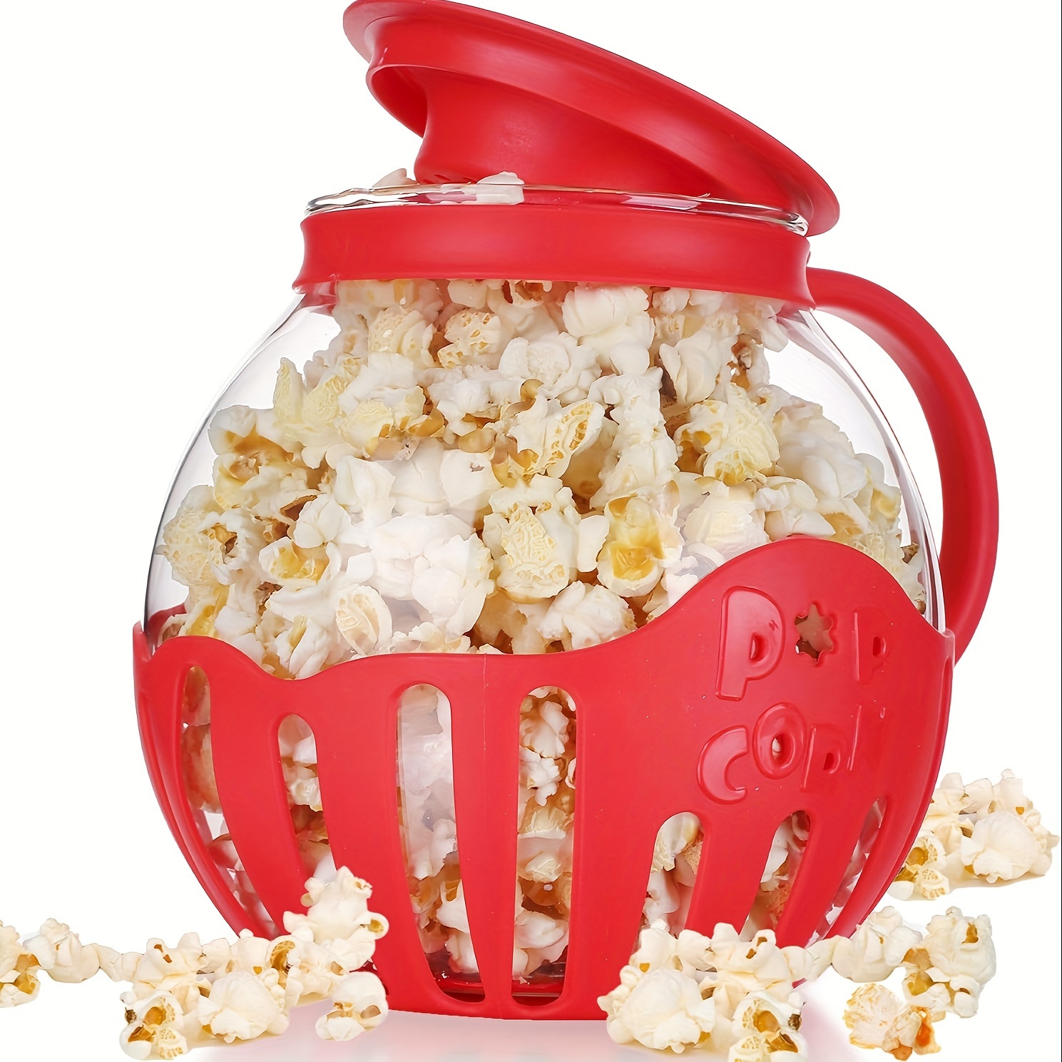Microwave Micro-Pop Popcorn Popper Bundle Set, 1.5 Quart and 3