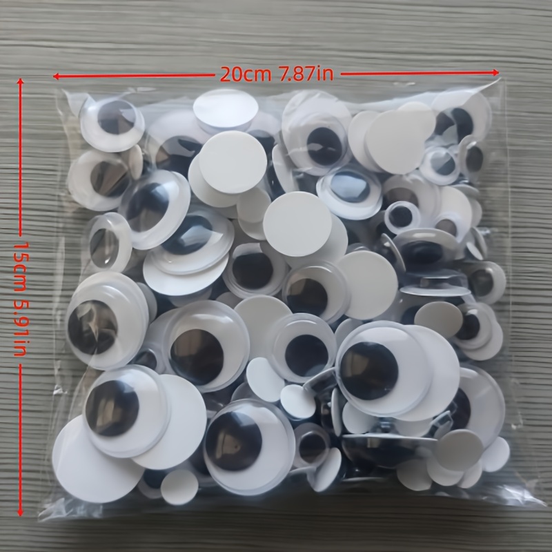 Random Size Black Google Eyes Self Adhesive To Stickers - Temu Germany