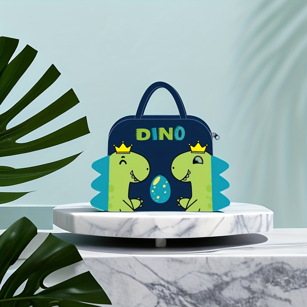 Lunch Bag Waterproof Durable Tote Lunch Box Bag For Work School Cartoon  Cute Dinosaur Lunch Box - Temu