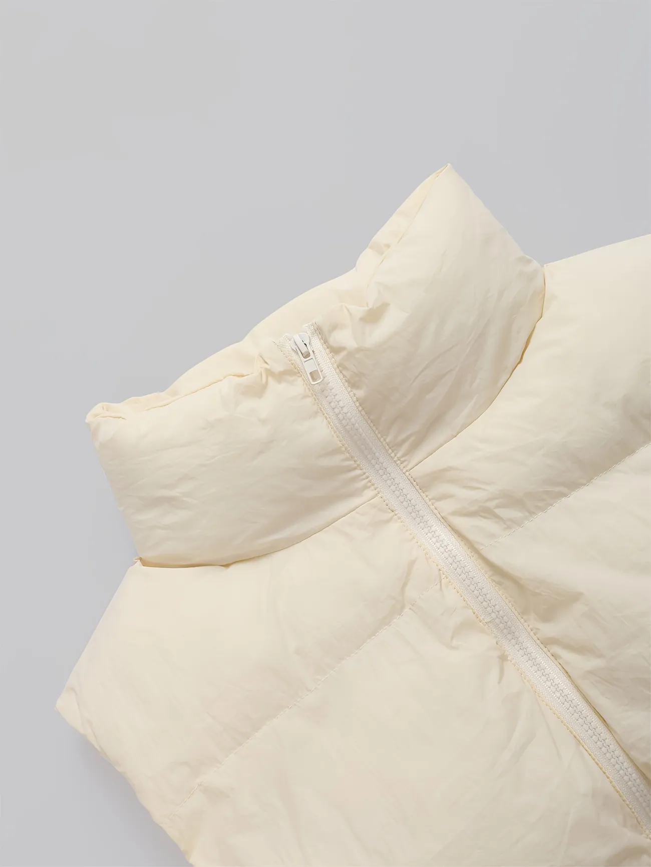Pillow Bubble Vest - Beige