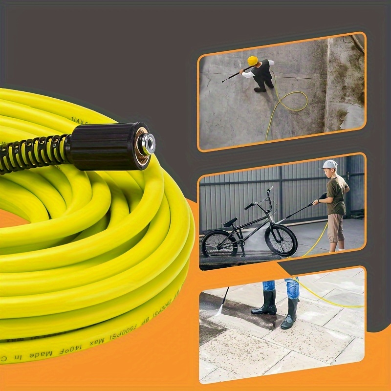 Pressure Washer Hose Replacement Power Wash Hose With Quick - Temu New  Zealand
