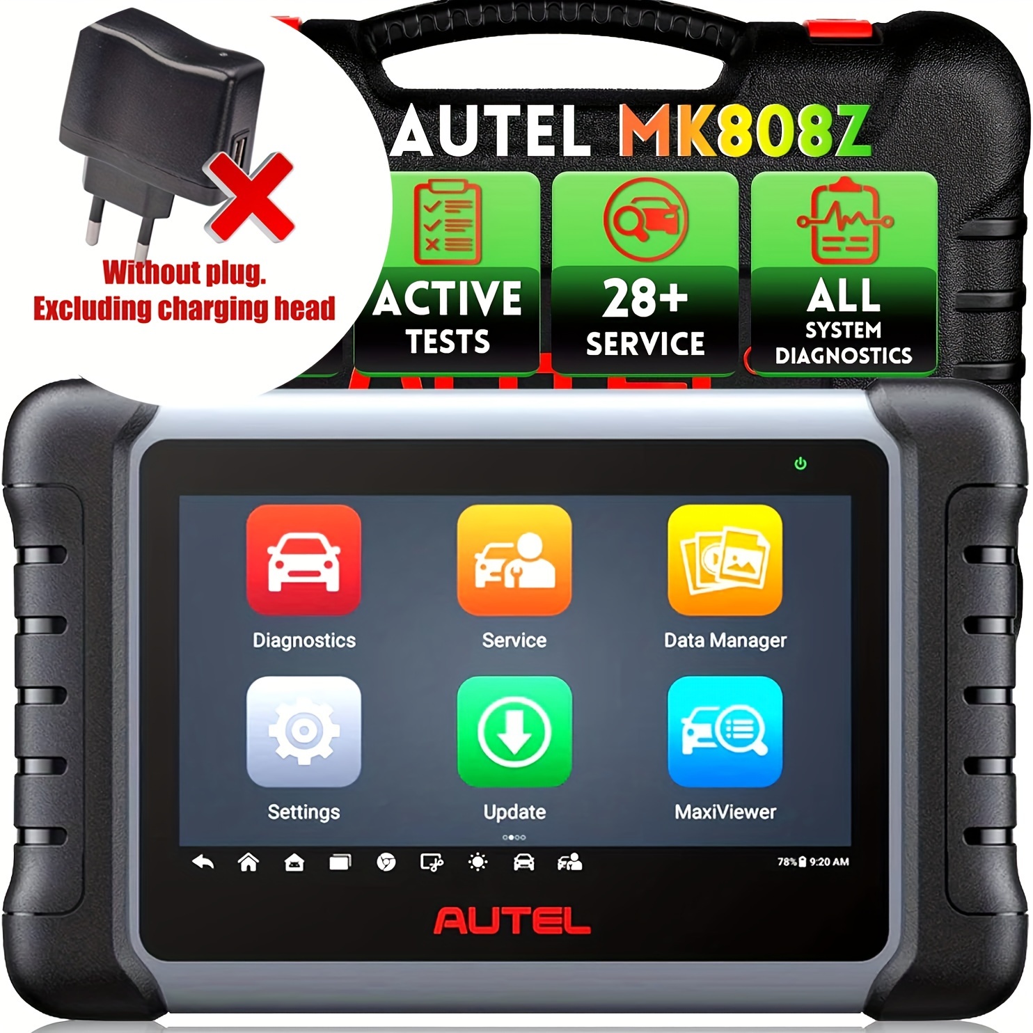 Autel Maxicom Mk808z: Android 11 Scan Tool 28+ Services 2023 - Temu