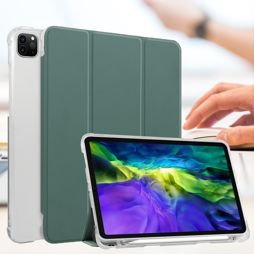 PU Case Compatible With iPad With Pen Slot