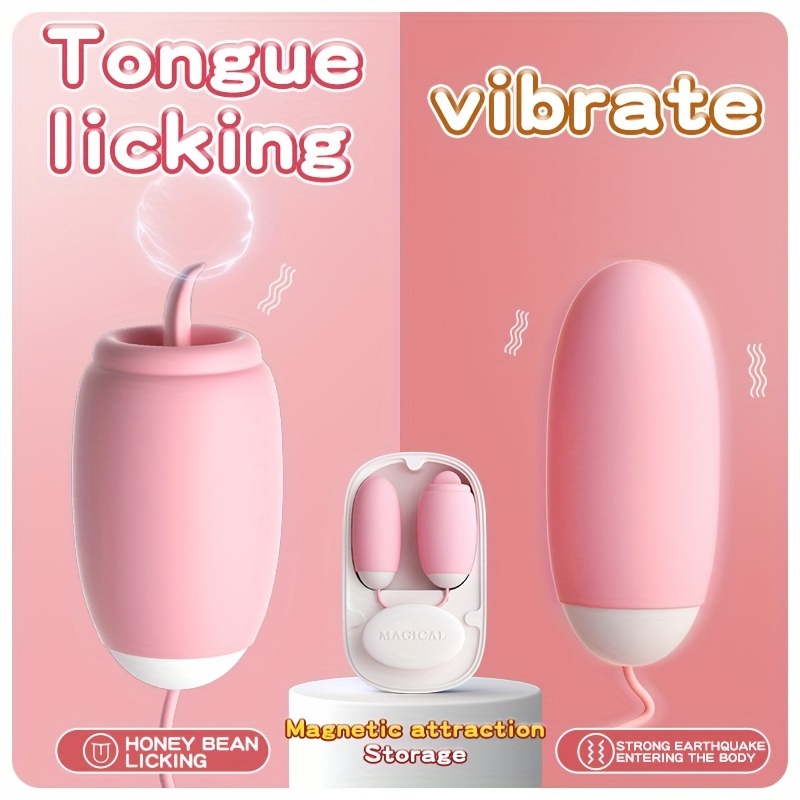 9 Tongue-Licking-Vibrating-Modes-Cute-Vibrator-Women-Massager USB