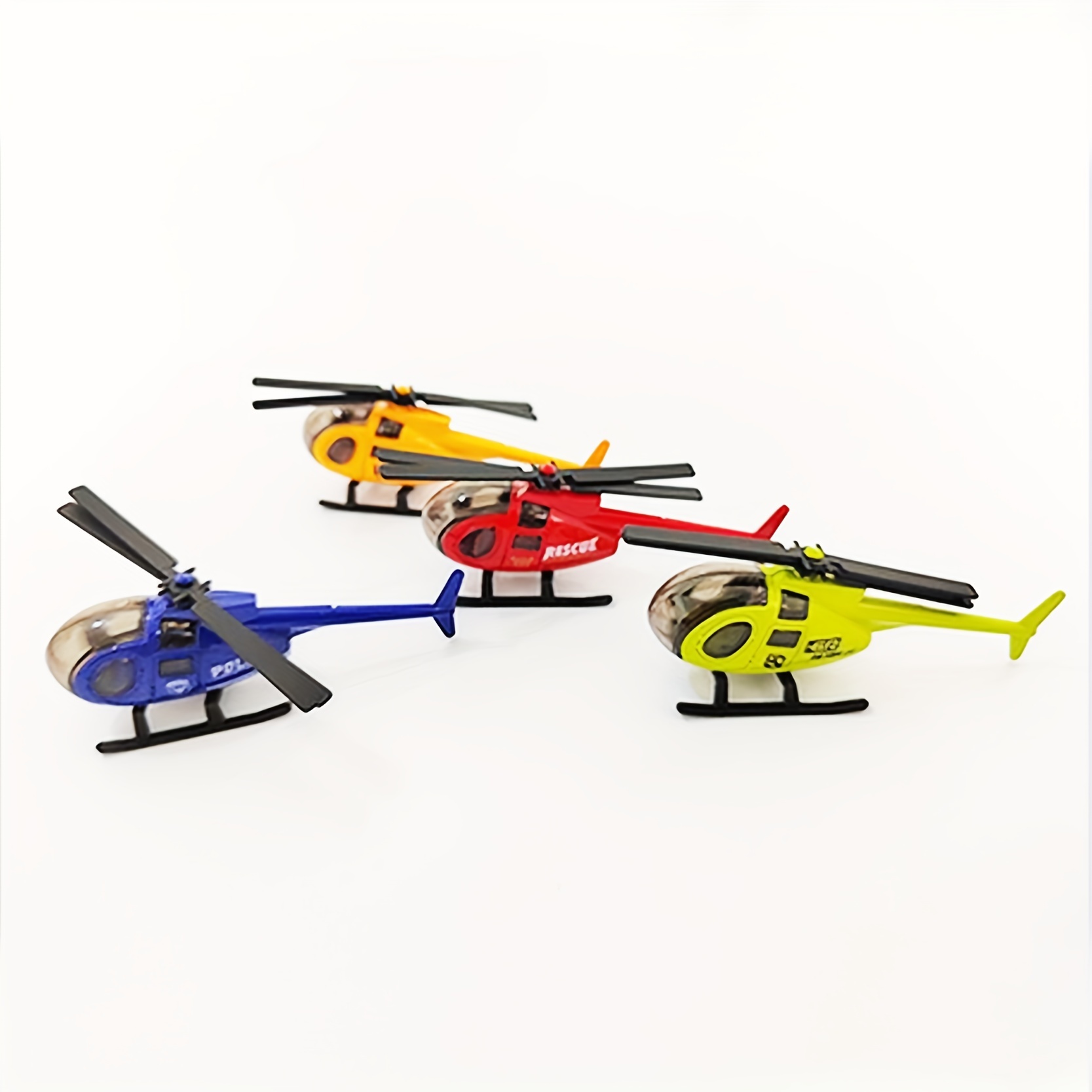 Toddmomy 1 jeu de toupie volante hélicoptère hélice en plastique soucoupe  volante jouet pour enfants intérieur extérieur Noël Nouvel An anniversaire