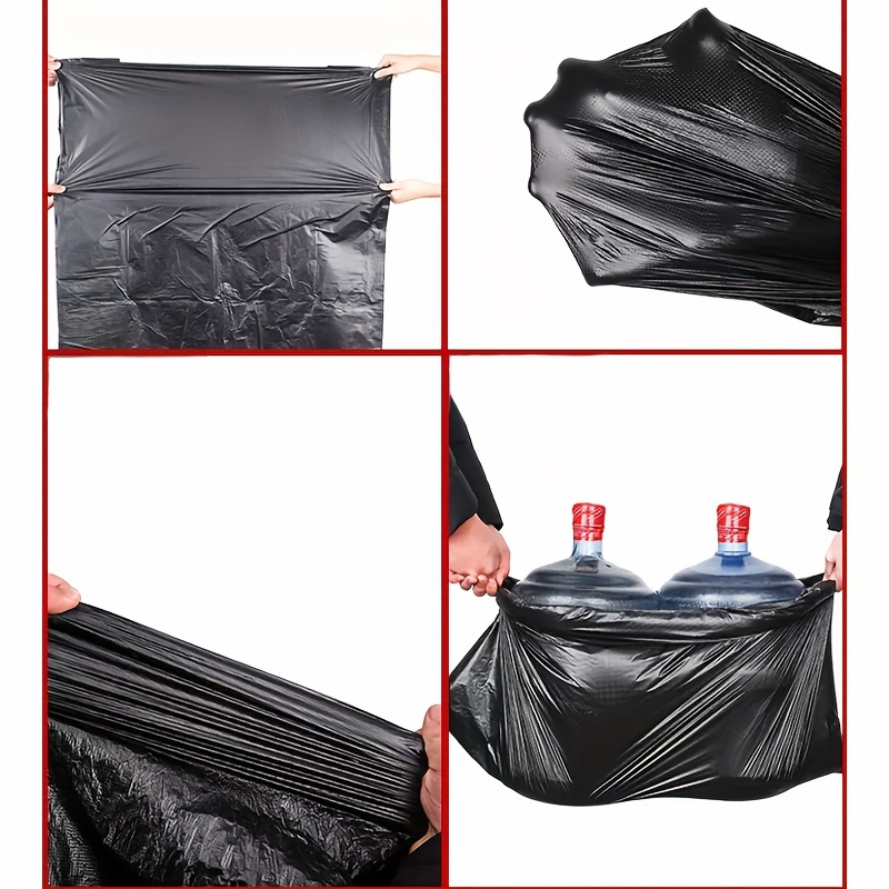 Disposable Heavy Duty Garbage Bag, Large Garbage Bags, Thickened Plastic  Trash Bags, Industrial Garbage Bags, Garden Leaf Bag, Heavy Duty Trash Bag,  For Home Garden Commercial, Cleaning Supplies, Christmas Supplies - Temu