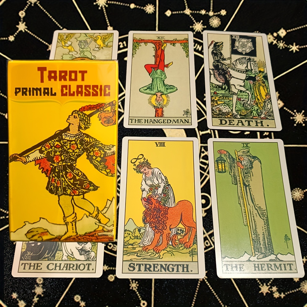 Cartas Tarot Originales Clásicas 78 Cartas Baraja Tarot - Temu Mexico