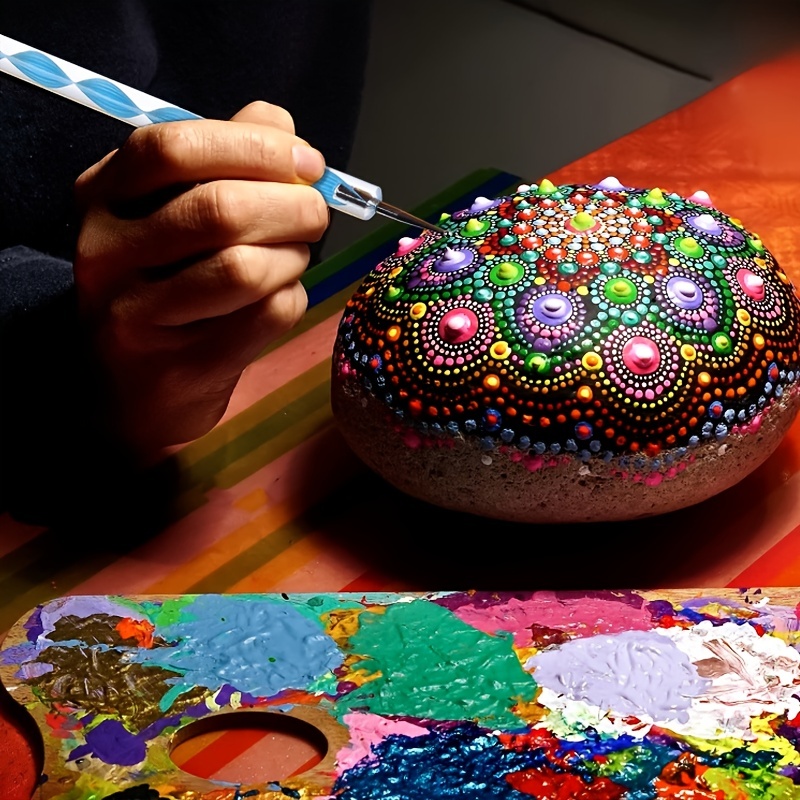 13Pcs Mandala Dotting Tools for Rock Painting Kit Dot Art Rock Pen Paint  Sets Dotting DIY Tools Kit