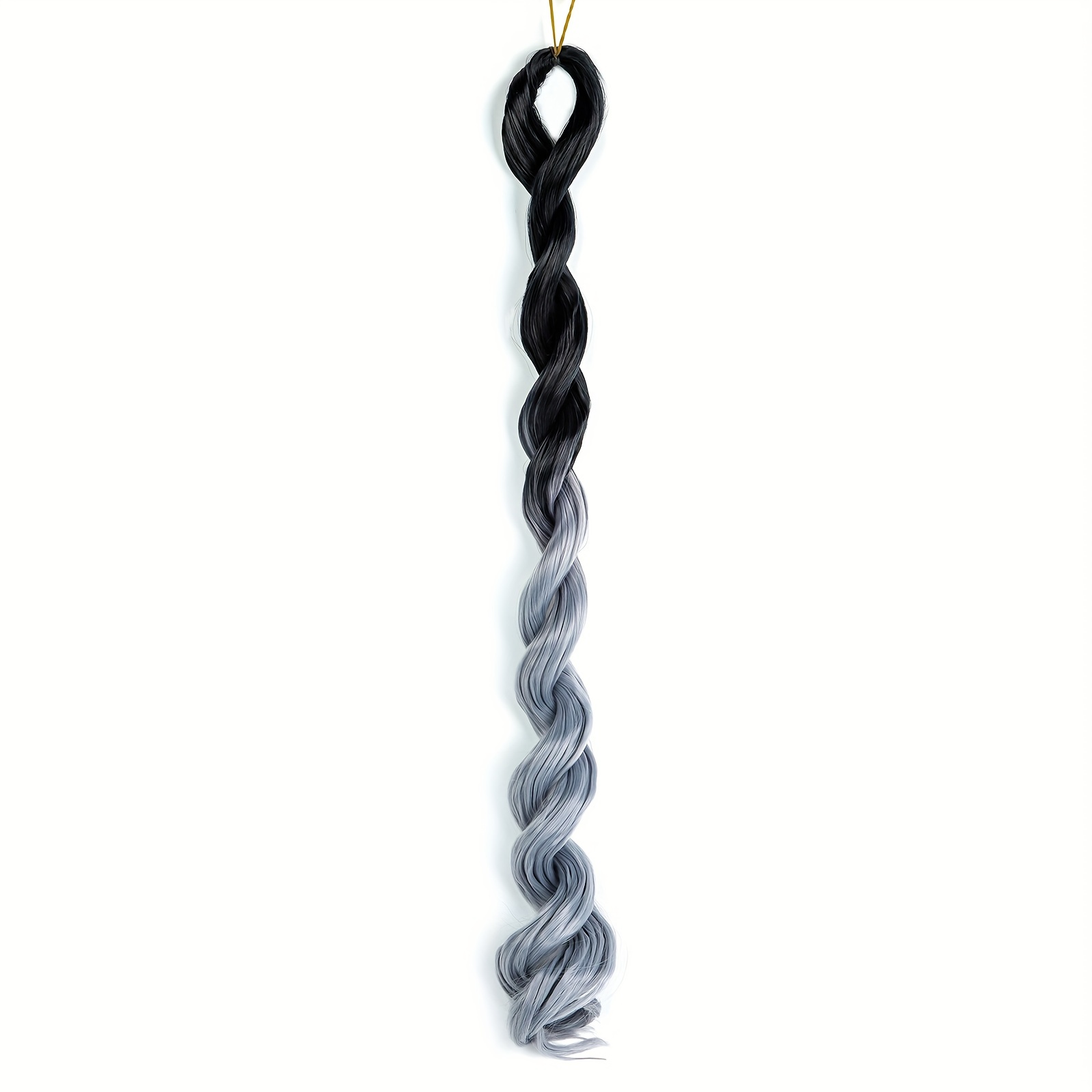 Pre Stretched Braiding Hair Extensions 66 cm Synthetic Crochet Braids