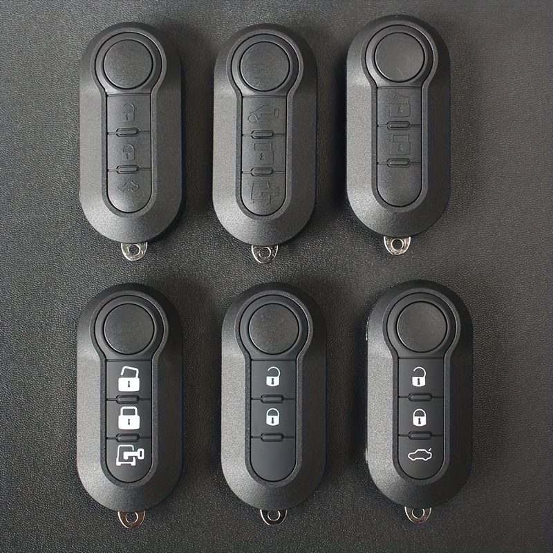 Car Flip Key Case Cover 3 Button For Fiat Ducato 500 500L Panda Grande  Punto Remote Key Shell Holder Protector Car - sotib olish Car Flip Key Case  Cover 3 Button For