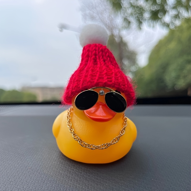 Rubber Duck Dashboard Decor, Cute Car Accessories, Cartoon Duck Toy, Duck  Car Decoration, Birthday Gift, Yellow Rubber Duck Ornament