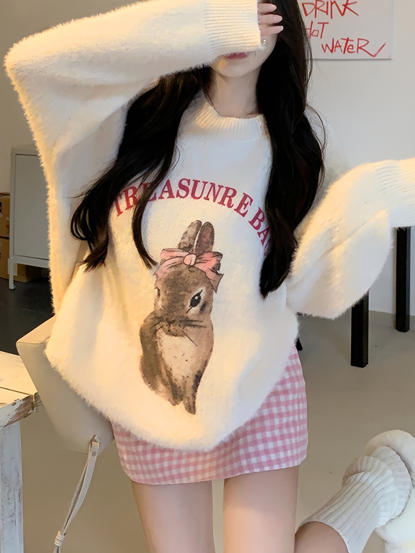 Bunny sweater deals