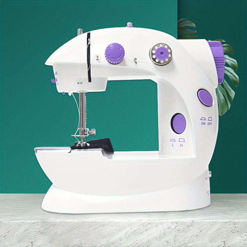 Máquina de coser pequeña de bolsillo, Mini máquina de coser Manual,  portátil, multifuncional, para viaje, sastrería doméstica - AliExpress