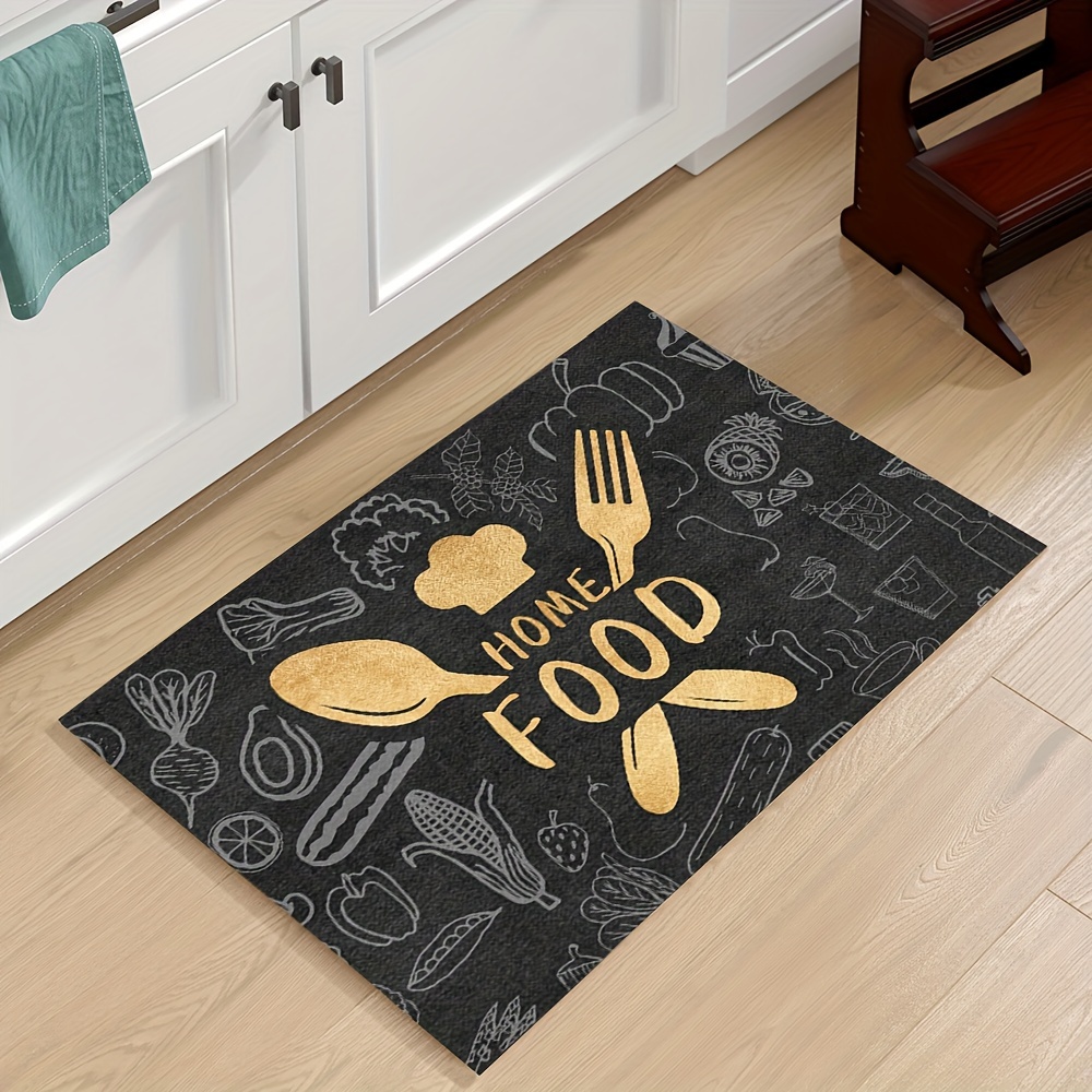 Indoor Door Mat Waterproof Non-Slip Kitchen Mats and Rugs Comfort