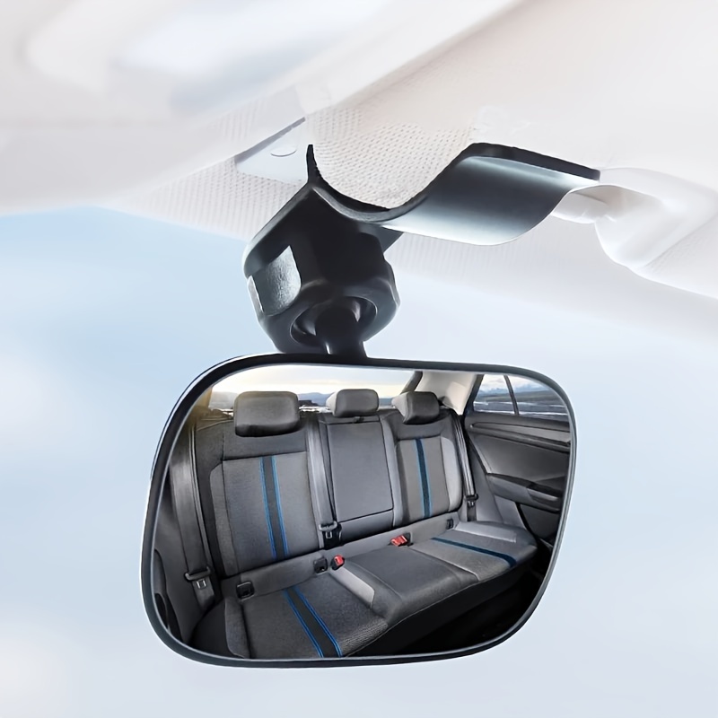 

Automotive Interior Rearview Mirror Car Small Clip-on Adjustable Facing Back Rear View Seat Convex Mirror Clip On Car Or Truck Sun Visor