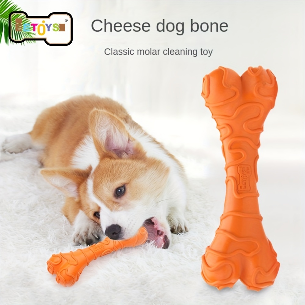 Interactive Treat Dispensing Puppy Toys - Dog Bones For Aggressive Chewers  Super Dog Toys Tough Chew For Dogs Toy Bone, Natural Rubber Leaked  Dumbbells - Temu