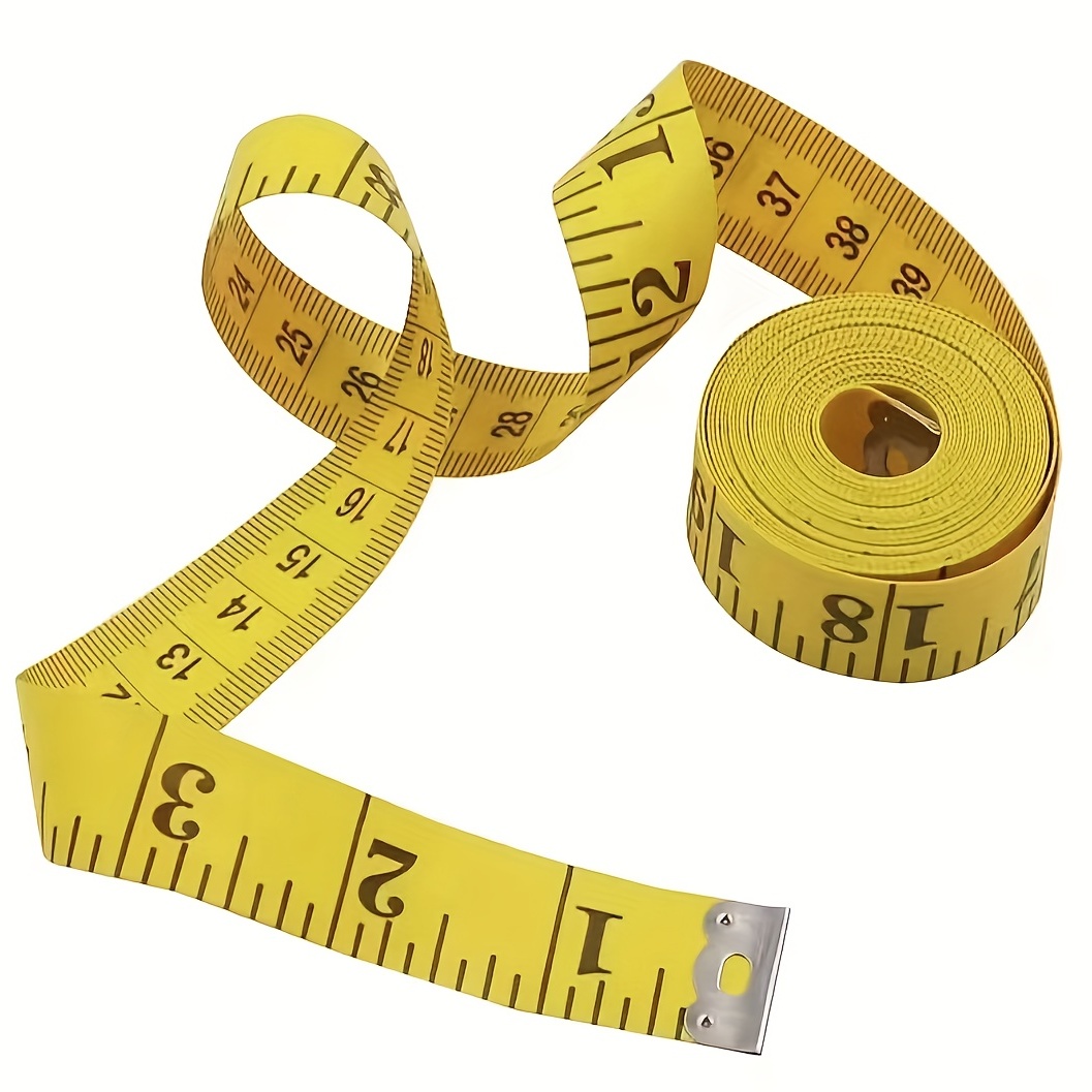 Yellow Flexible Measuring Tape for Sewing Stock Image - Image of flexible,  tape: 214257903