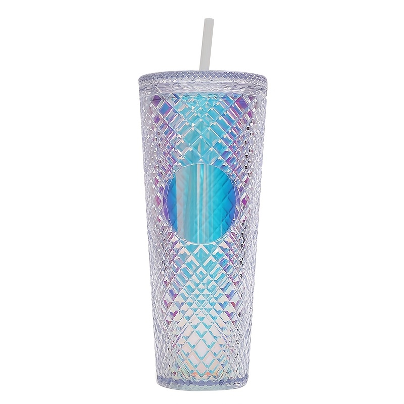 Starbucks Reusable Cold Cups with Lids & Straws-Set Of 5 Glitter