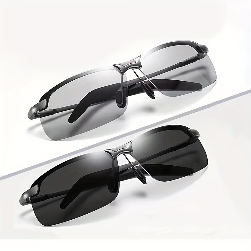 Gafas sol fotocromáticas polarizadas de aluminio para hombre Conducción  clásica 