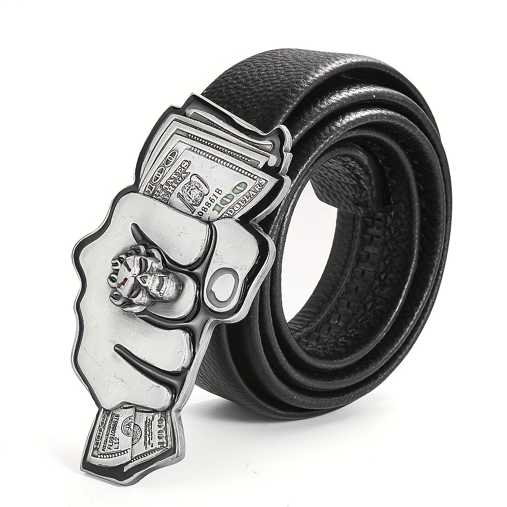 Fist belt outlet buckle