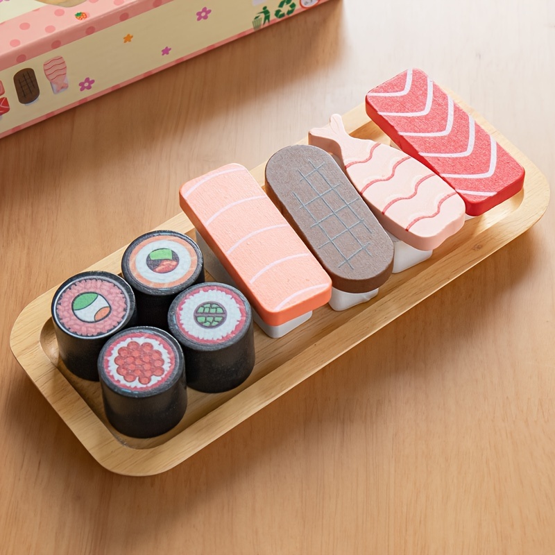 Kids Kitchen Simulation Barbecue Japanese Food Pretend Play Sushi