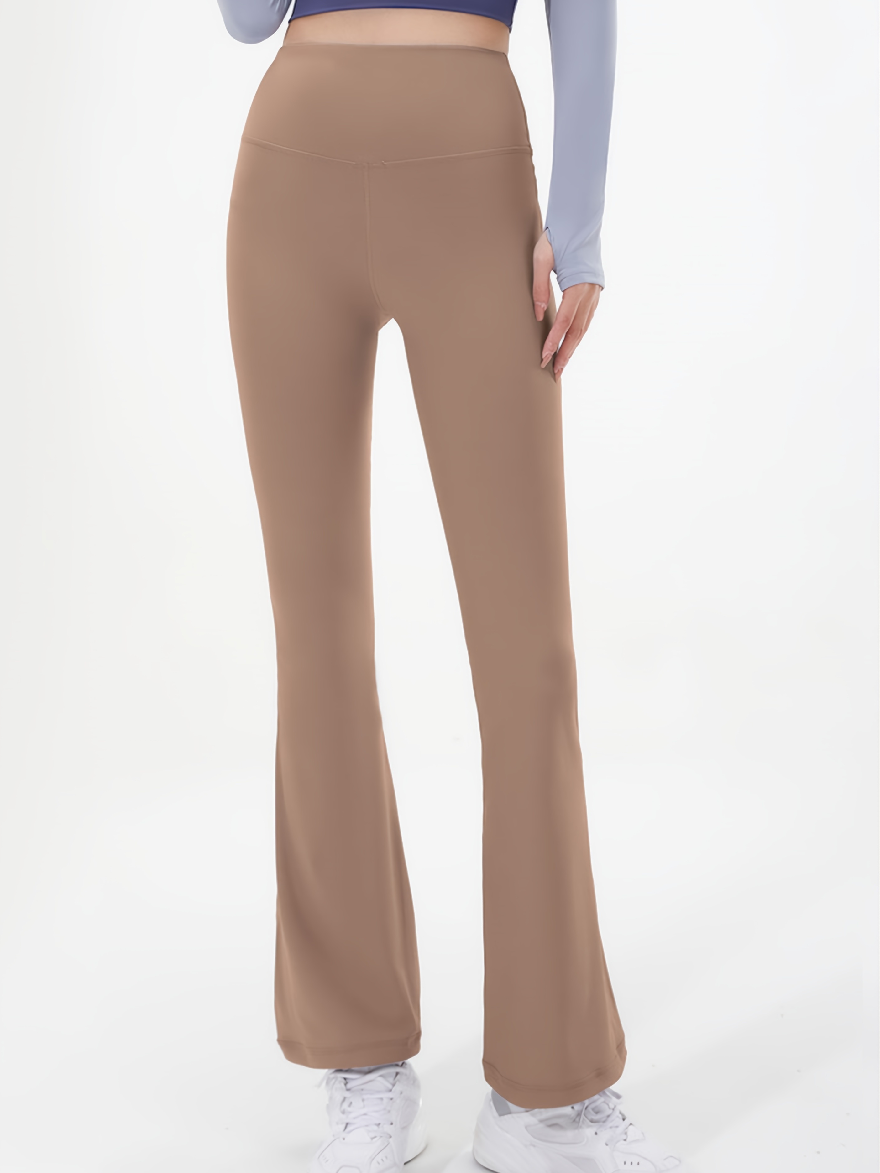 Khaki Colored Yoga Pants