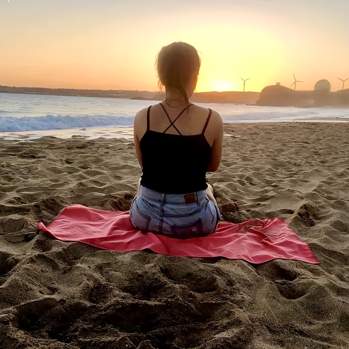 Sunset - Gym Towel