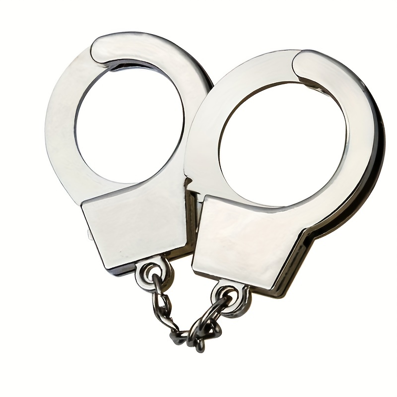 Mini Handcuffs Keychain - Party Favors Handcuff Keyring - SSS Corp.