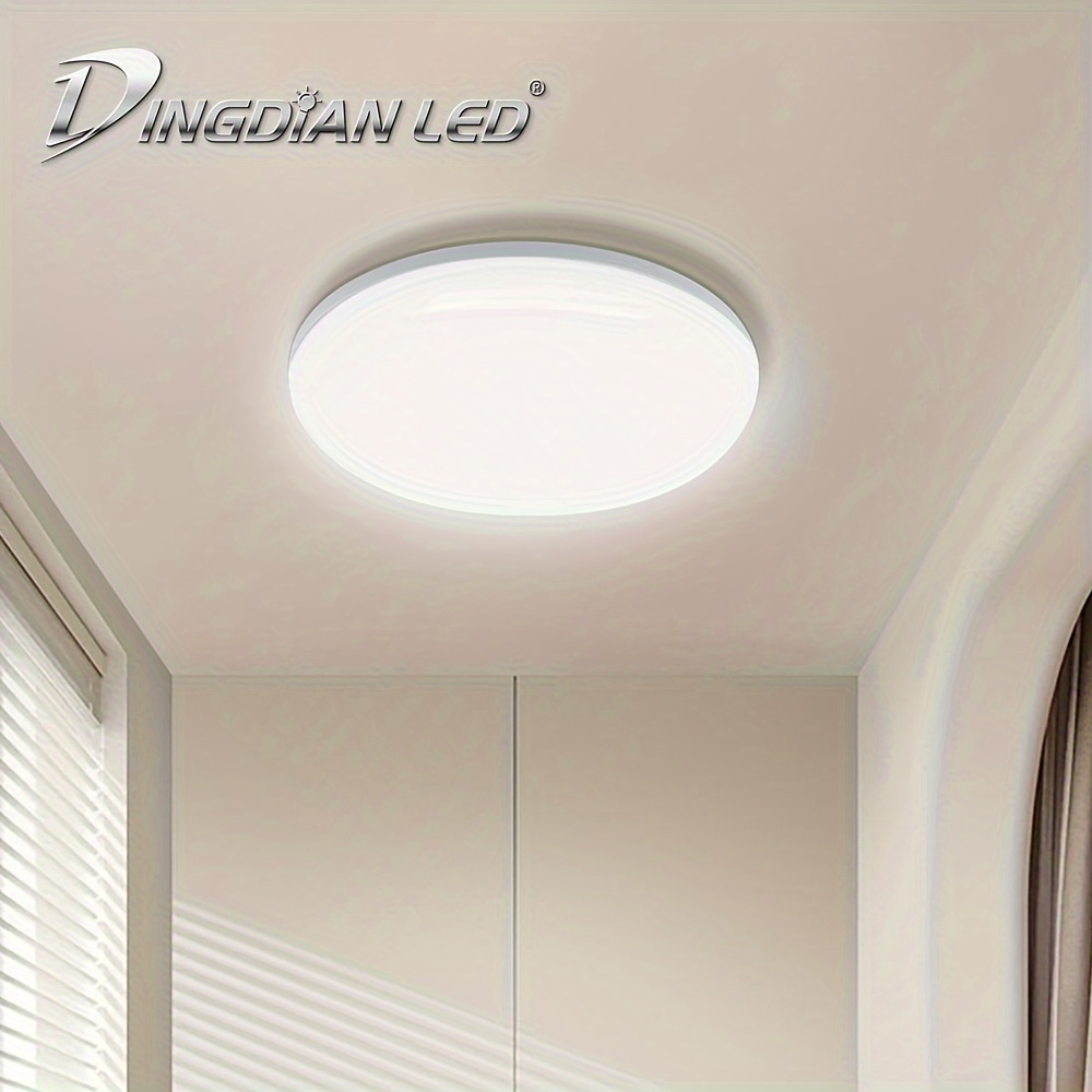 

1pc Simple Ceiling Light, Kitchen Light, Bathroom Light, Balcony Light, Corridor Light, Indoor Lighting