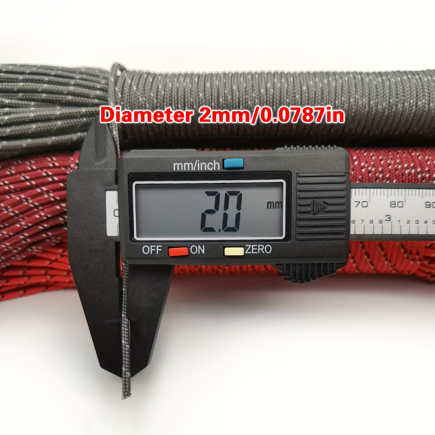 1pc 2mm 0 0787in Diameter 26ft 8meters Length Multi Functional Outdoor Emergency  Rope Jewelry Hand Woven Rope, Don't Miss These Great Deals