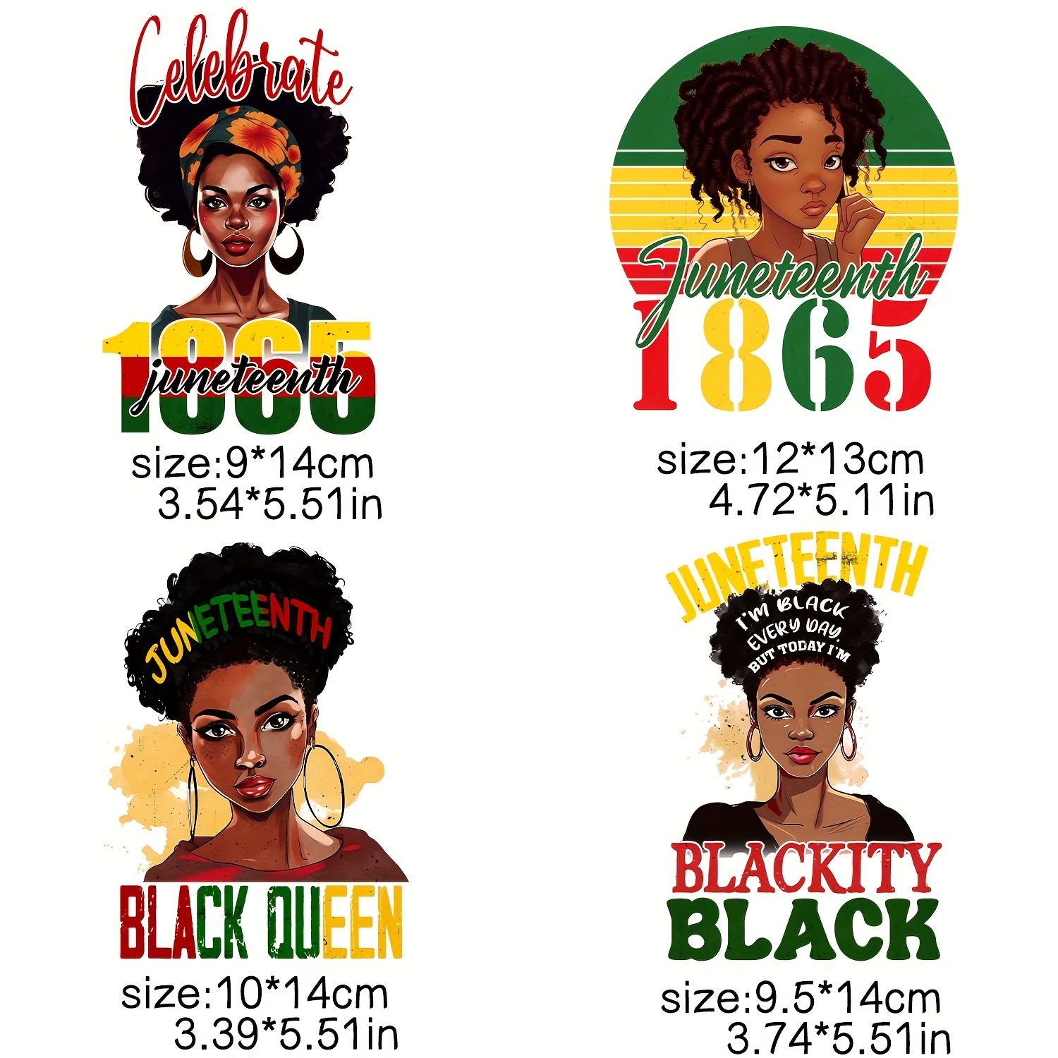 Black Girl queen Iron On Patches For Clothing Women Diy Heat - Temu