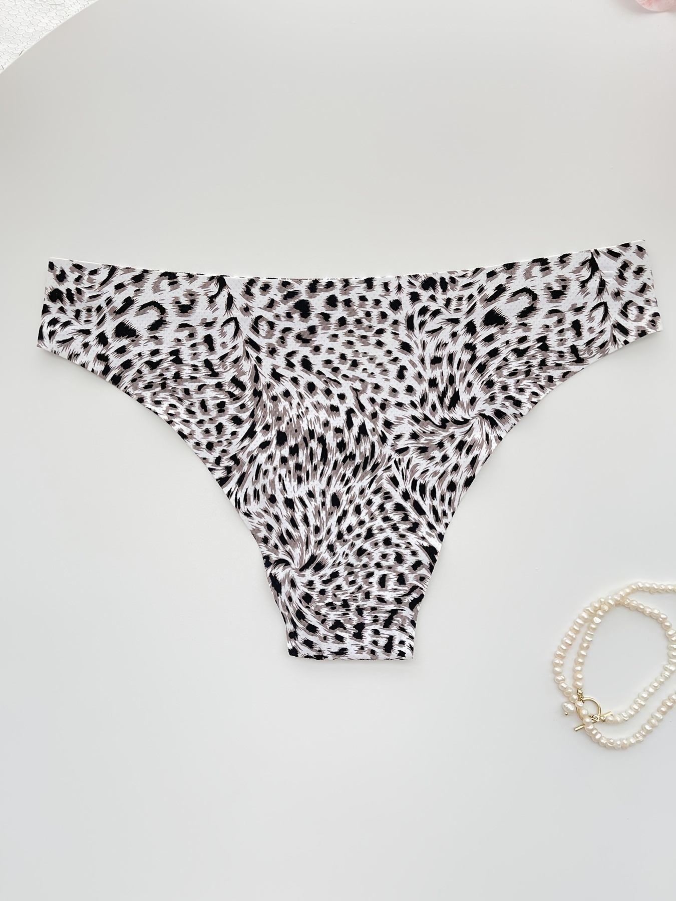 Animal Print Seamless No Show – Soft Stretch Hipster / Bikini / Panty /  Underwear / Thong for Women
