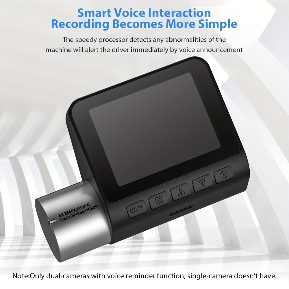 Xiaomi 70MAI Smart Dash Camera Car DVR 1080P Voice Control Wifi, English  Version