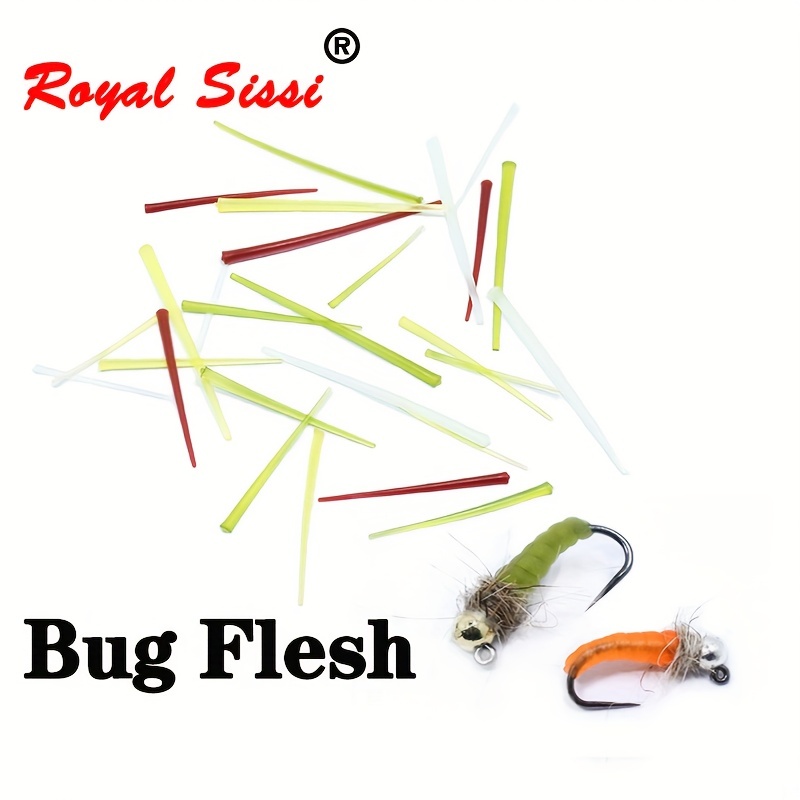 Fly Tying Tapered Rubber Strips Simulation Bug Flies Body - Temu